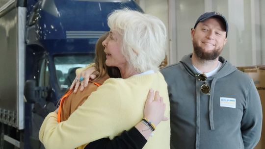 Trudie Styler, żona Stinga, w Lublinie. Gwiazda wspiera Ukrainę