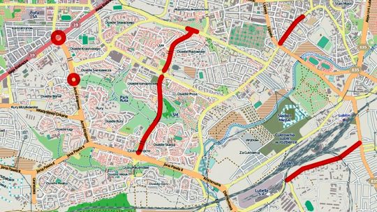 Trudne wakacje dla kierowców z Czubów. Mapa utrudnień
