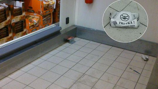 Trutka i odchody myszy w Biedronce w Bełżycach. \"Wyciągniemy konsekwencje”