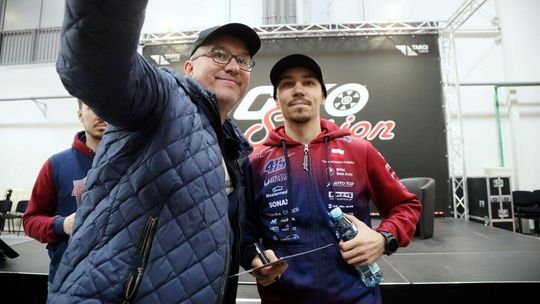 Trwa Moto Session w Lublinie. Dominik Kubera gwiazdą pierwszego dnia