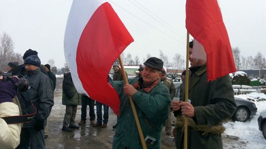 Trwa protest rolników w całej Polsce