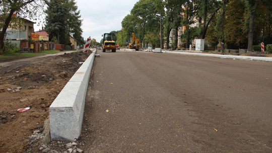 Trwa przebudowa ulicy Warszawskiej w Białej Podlaskiej