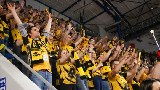 Trybuny robiły co mogły, ale Asseco Resovia pokonała Bogdankę LUK Lublin [zdjęcia kibiców]