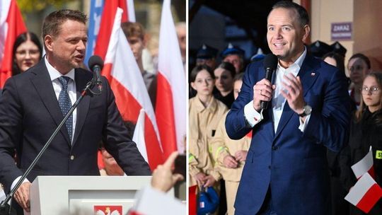 Trzaskowski kontra Nawrocki: w sondażu niewielka różnica i wielu niezdecydowanych