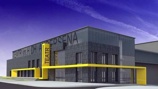 Trzeba 50 mln zł, by nowy Teatr Andersena wyglądał tak: