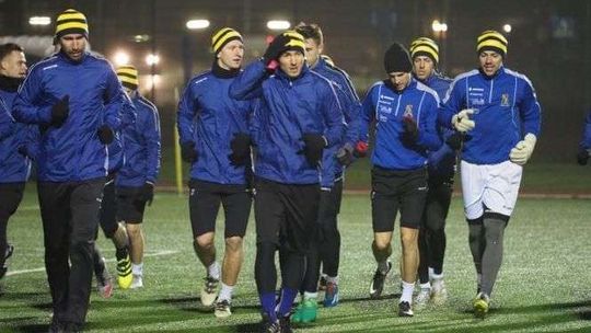 Trzech nowych piłkarzy trenuje z Motorem [zdjęcia]