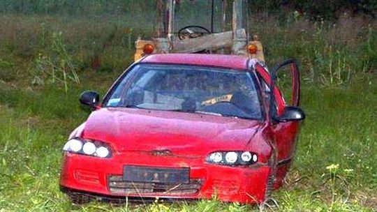 Trzech pijanych i samochód w rowie. Kto kierował?