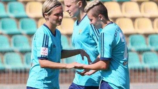 Trzy kadrowiczki z Górnika Łęczna