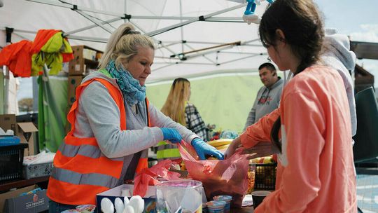 Trzy miesiące ciągłego pomagania. Zamyka się punkt pomocy przy S17 