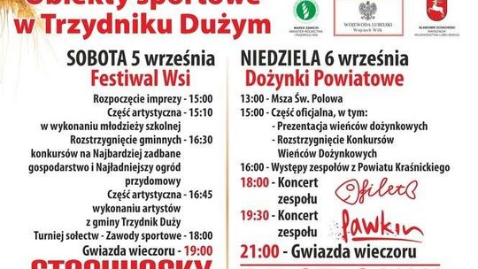 Trzydnik Duży. Dożynki ze Stachurskim i Brathankami