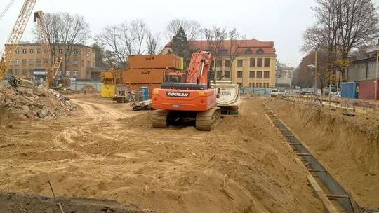 Tu przeprowadzą się miejscy urzędnicy. Rozpoczęła się budowa biurowca przy Wieniawskiej