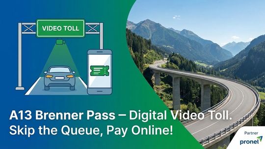 Tunel na A13 Brenner: Opłaty, Video Toll i Ceny. Kup Przejazd Online Tunel na A13 Brenner: Opłaty, Video Toll i Ceny. Kup Przejazd Online