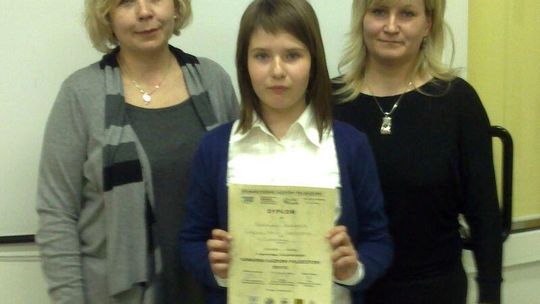 Turkowice: Katarzyna Cencelewicz wygrała ogołnopolski konkurs Ojczyzna Polszczyzna