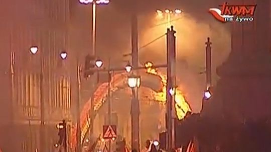 TV Trwam o podpaleniu tęczy: występują w obronie normalności (wideo)