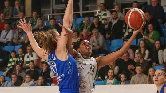Tylko 26 punktów do przerwy i wysoka porażka koszykarek Polskiego Cukru AZS UMCS Lublin [zdjęcia]