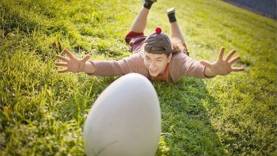 Tymoteusz i Psiuńcio w Teatrze Andersena