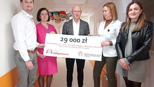 Tysiące dla jednego z oddziałów Uniwersyteckiego Szpitala Dziecięcego