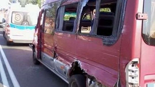 Tyszowce. Zderzenie busów. Pięć osób w szpitalu