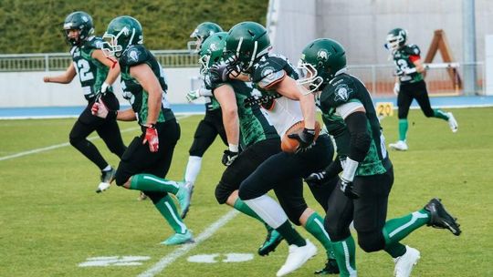 Tytani Lublin przegrali 16:39 z Hammers Łaziska Górne