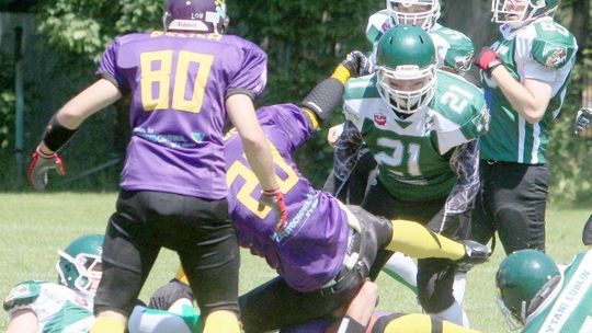 Tytani Lublin – Saints Częstochowa 20:15, obronili pozycję lidera