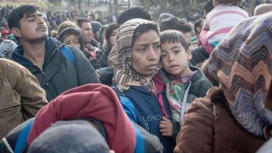 Uchodźcy koczują na granicy słoweńsko - austriackiej. Zdjęcia naszego reportera