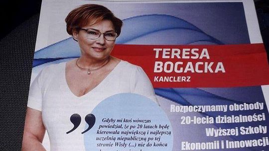 Uczelniana kampania wyborcza. Kanclerz uczelni z Lublina promuje szkołę, czy siebie?