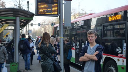 Uczeń "Staszica" zdaje maturę międzynarodową... z lubelskiej komunikacji miejskiej