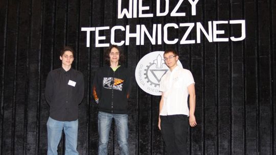 Uczniowie I LO w Chełmie laureatami Olimpiady Wiedzy Technicznej