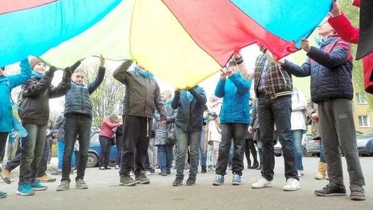 Uczniowie powiedzieli sąsiadom: Dzień dobry!