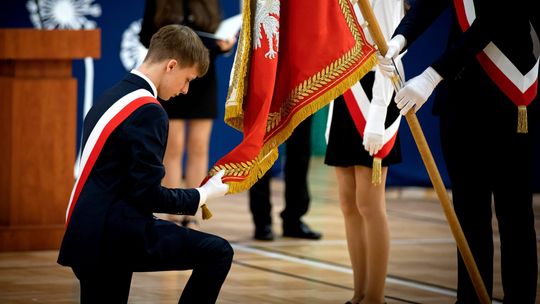 Uczyć się, rozwijać i bronić wartości. Tak ślubowali pierwszoklasiści z "Chopina"