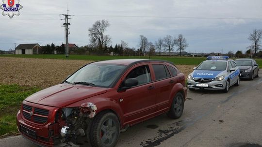 Uderzył w bariery i poszedł spać