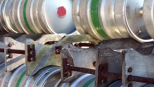 Ukradł beczkę piwa z ogródka piwnego