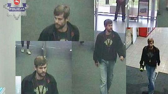 Ukradł głośnik w sklepie. Złodzieja szuka policja