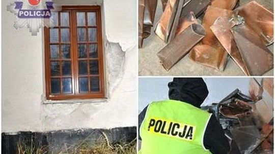 Ukradł rynny i parapety z synagogi w Kraśniku