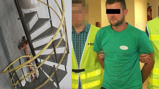 Ukradł schody i zamontował sobie w domu. Budowlaniec zatrzymany, okradał domki