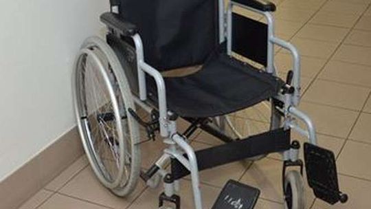 Ukradł ze szpitala wózek inwalidzki