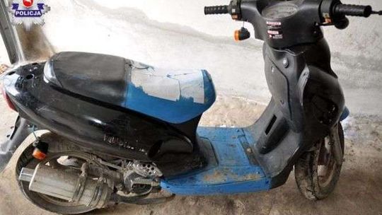 Ukradli skuter i pojechali z Kraśnika do Lublina. Wracali na piechotę