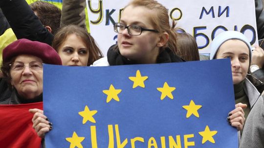 Ukraiński Euromajdan w... Nowym Jorku (wideo)