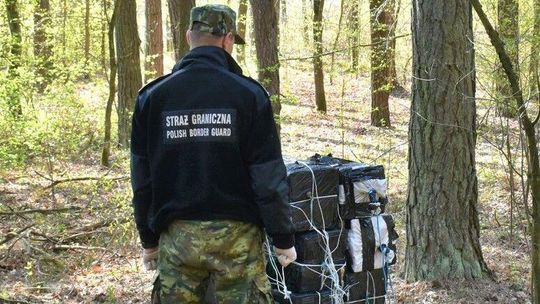 Ukraińskie drony przeleciały nad granicą z nielegalną przesyłką