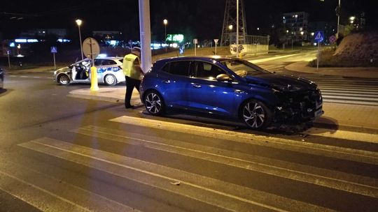 Ul. Agatowa: Zderzenie samochodów na skrzyżowaniu