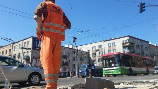 Ul. Narutowicza jednak nie otwarta. Nawierzchnia "lokalnie niedoszorstniona