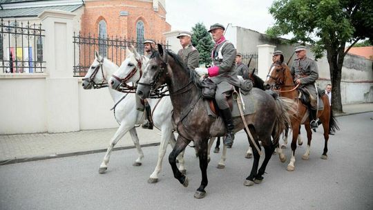 Ułani przejechali przez Kraśnik