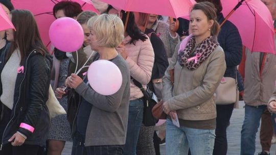 Ulicami Lublina przeszedł Marsz Różowej Wstążki [zdjęcia]