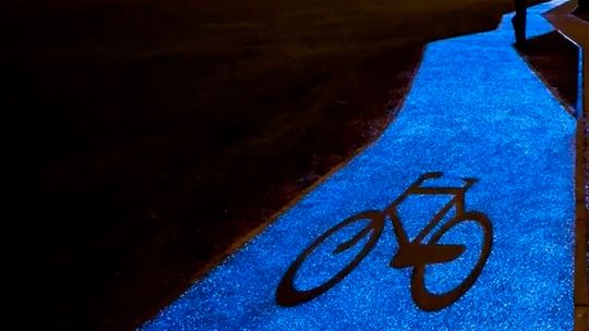 Ulubiona ścieżka rowerzystów. Czy będzie świeciła nocą? 