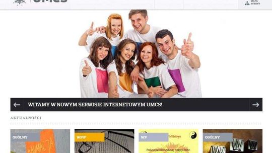 UMCS ma nową stronę internetową