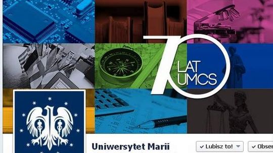 UMCS wyrożniony za fanpage na Facebooku