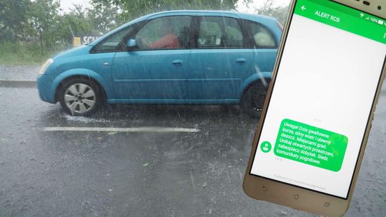 "Unikaj otwartych przestrzeni, zabezpiecz dobytek". Taki SMS dotarł do tysięcy mieszkańców woj. lubelskiego