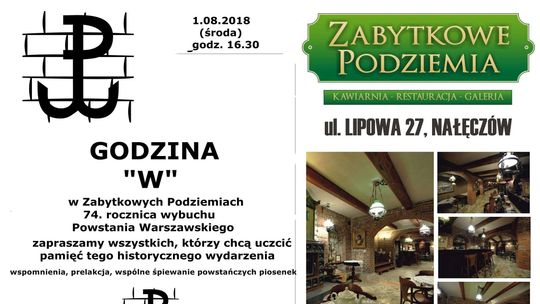 Uroczystość upamiętniająca Powstanie Warszawskie w Nałęczowie
