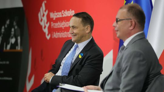 Urodziny minister Sikorski spędził na WSPA. „Lublin nigdy nie padł”