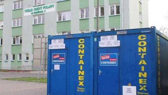 Urząd Gminy Puławy:  Budynek schnie, urzędnicy wrócili do pracy